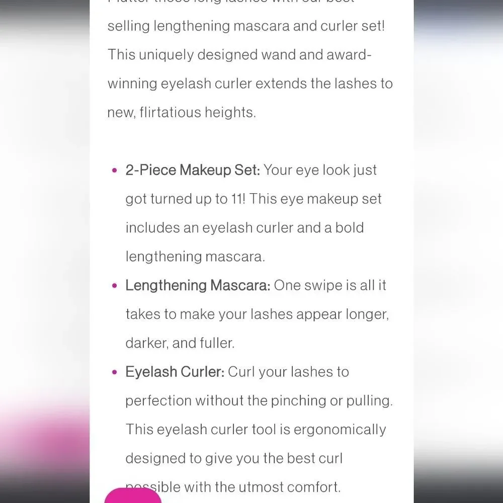 Wet-n-Wild Date Or‎ Dominate Lengthening Mascara & Eyelash Curler Set